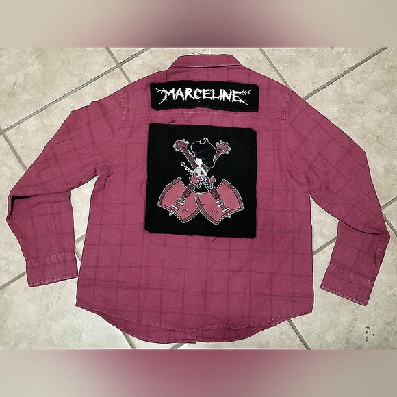 Adventure Time Marceline Flannel (Medium) - Picture 1 of 2